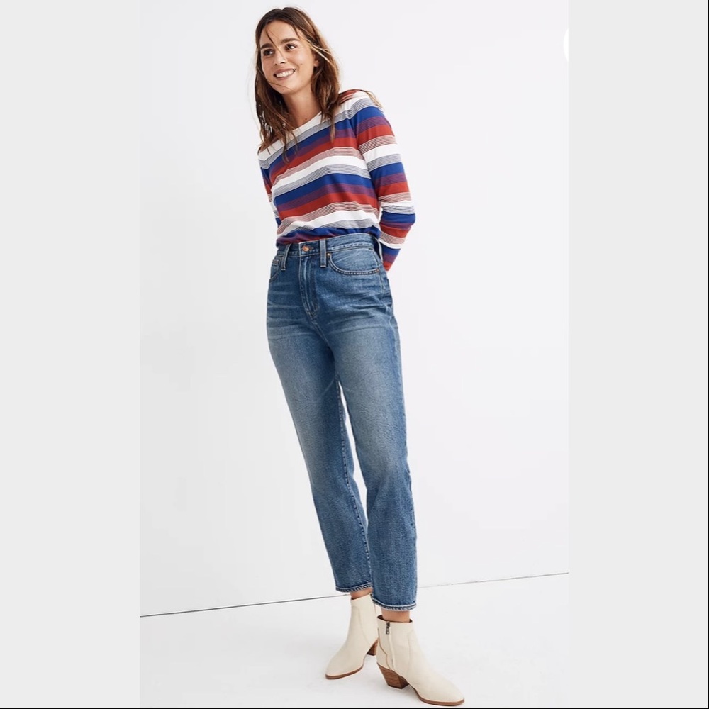 NWT Madewell Mom Jeans Sz 24